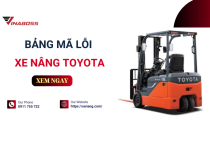 Bảng mã lỗi xe nâng Toyota: Cách tra cứu, phân loại và xử lý