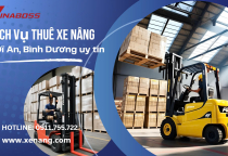 Dịch vụ thuê xe nâng tại Dĩ An, Bình Dương uy tín.