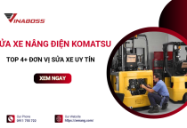 Khi nào cần sửa xe nâng điện Komatsu và nên lưu ý điều gì?
