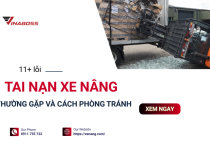 11+ rủi ro tai nạn xe nâng nguy hiểm nhất cần cảnh giác