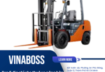 Vinaboss - top 5 địa chỉ cho thuê xe nâng hàng tại Long An uy tín, giá rẻ