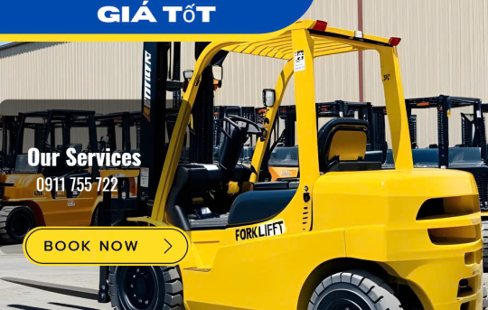 Dịch vụ cho thuê xe nâng vĩnh long giá tốt