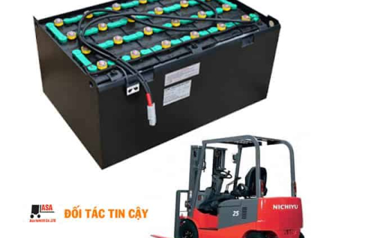 Cấu tạo bình ắc quy xe nâng và nguyên lý hoạt động