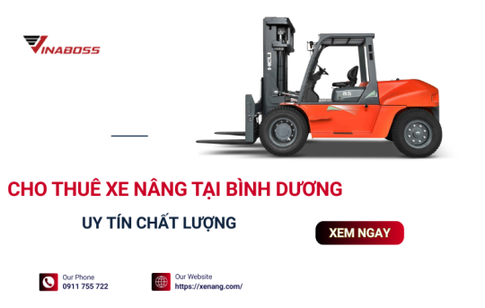  Dịch vụ cho thuê xe nâng ở Bình Dương uy tín chuyên nghiệp giá rẻ nhất