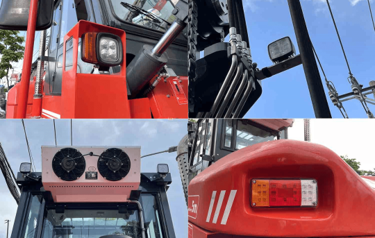 Dấu hiệu và cách sửa chữa hệ thống đèn chiếu sáng xe nâng