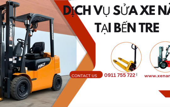 Tại sao nên chọn dịch vụ sửa xe nâng tại bến tre Vinaboss