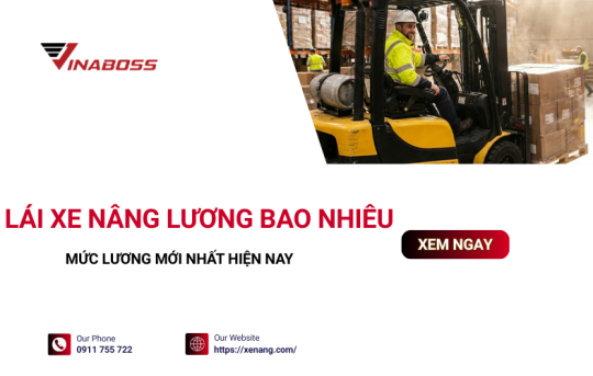 Lái xe nâng lương bao nhiêu? Học lái có khó không?