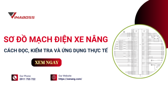  Hướng dẫn đọc và kiểm tra sơ đồ mạch điện xe nâng