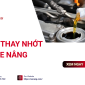Quy trình và thời điểm thay nhớt xe nâng đúng tiêu chuẩn