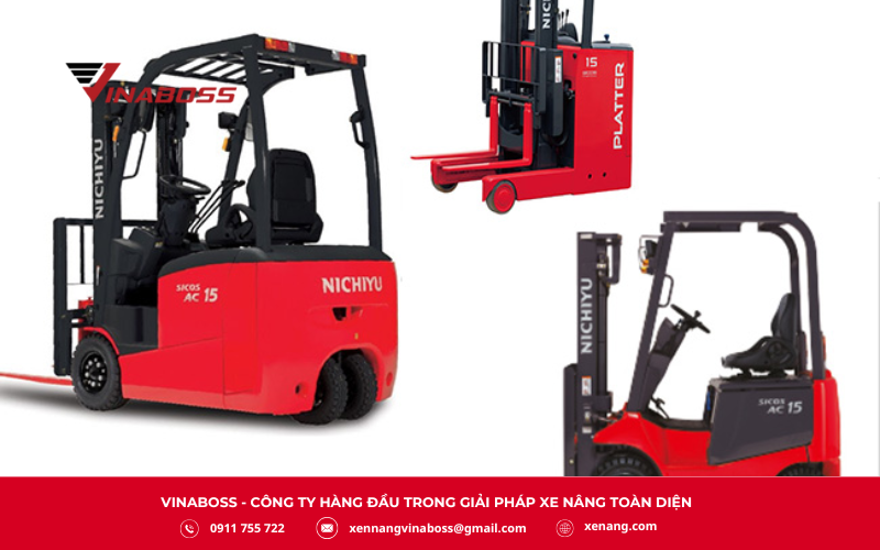 Mua xe nâng điện kẹp tròn ngồi lái NICHIYU FB18PN tại Vinaboss, khách hàng sẽ nhận được sản phẩm chính hãnG