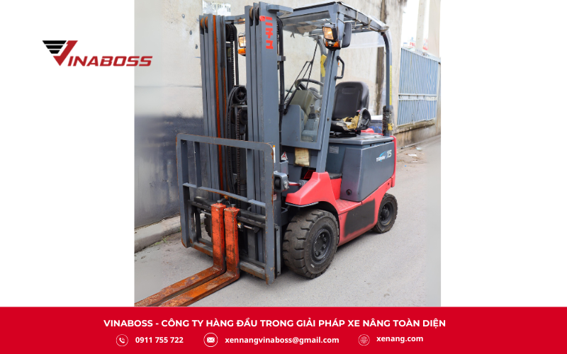 Xe Nâng Điện Kẹp Tròn Ngồi Lái NICHIYU FB18PN là lựa chọn lý tưởng cho các kho xưởng
