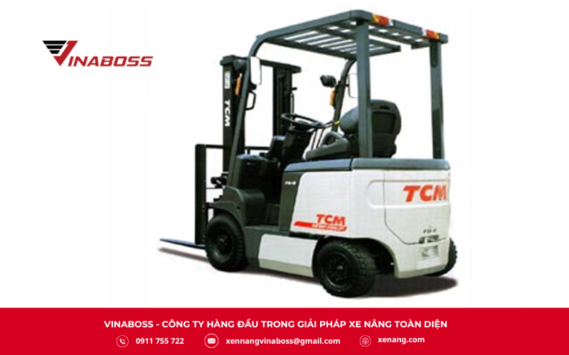 Xe nâng điện ngồi lái TCM FB15-8 là dòng xe nâng cao cấp được sản xuất bởi thương hiệu TCM Nhật Bản