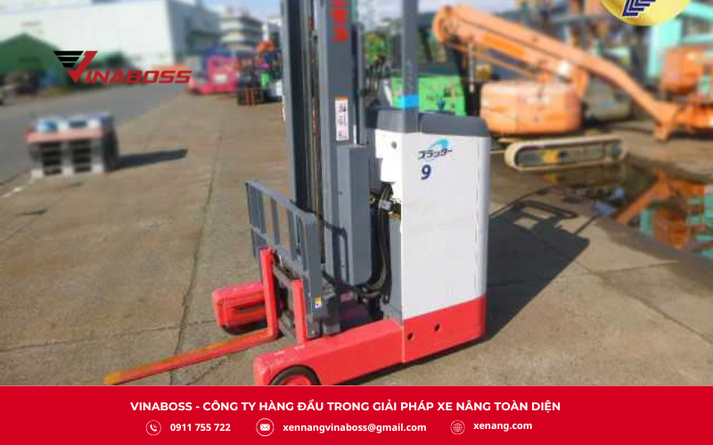 Xe nâng điện đứng lái 900kg FBRM9-75-300PBL là lựa chọn lý tưởng cho nhiều môi trường làm việc khác nhau