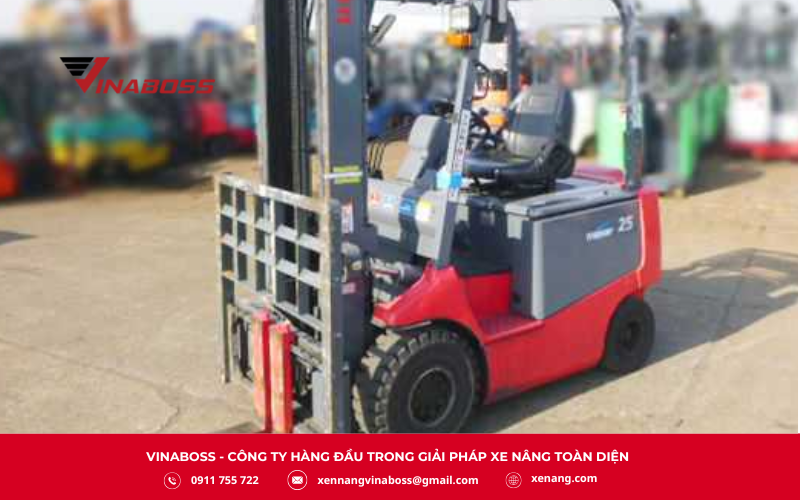 Xe nâng điện đứng lái 900kg NICHIYU FBRM9-75-300PBL mang đến giải pháp nâng hạ đa dạng và hiệu quả 