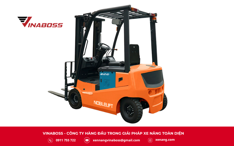 Xe nâng điện ngồi lái là dòng sản phẩm cao cấp được Vinaboss phân phối chính hãng
