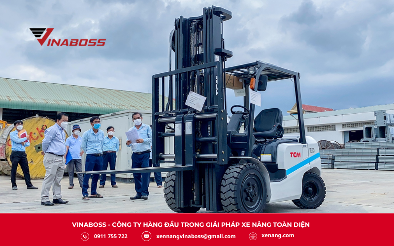 Dòng xe nâng TCM (Toyo Carriers Manufacturing Co., Ltd.) ra đời vào năm 1949 tại Nhật Bản