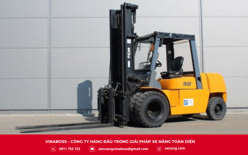 dòng xe nâng điện TCM trở thành lựa chọn lý tưởng