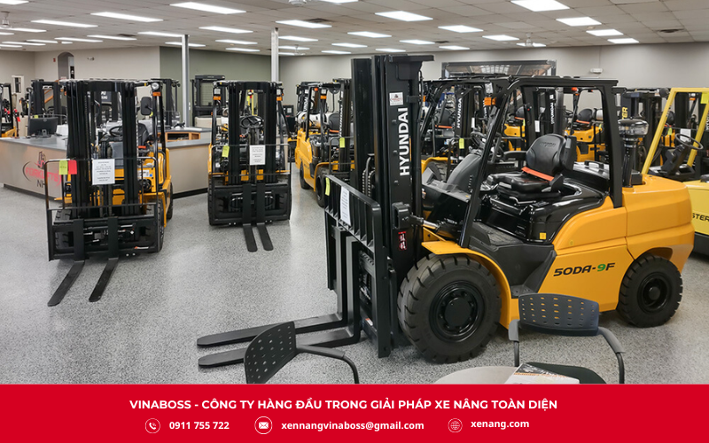 Showroom đại lý xe nâng (showroom đại lý xe nâng)