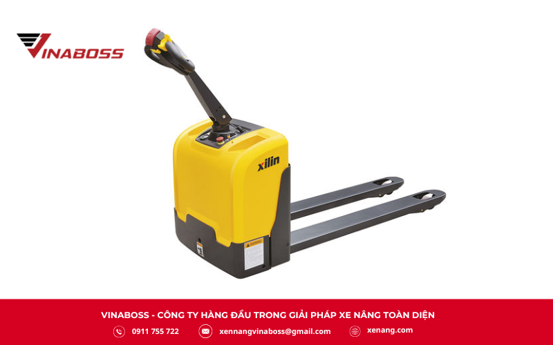 Minh họa phần thân xe tích hợp pin lithium, tay cầm, và thiết kế nhỏ gọn dễ nhận biết .