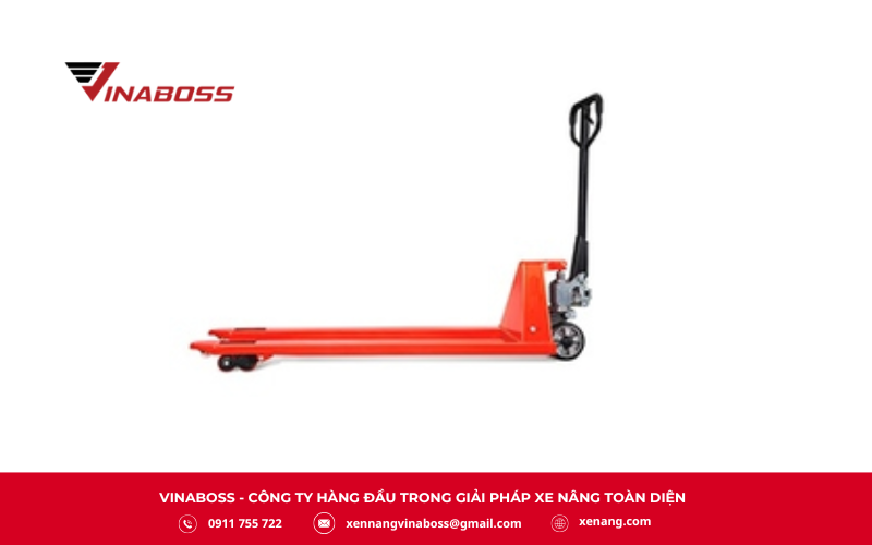 xe nâng tay thấp chuyên dụng cho các loại pallet siêu thấp