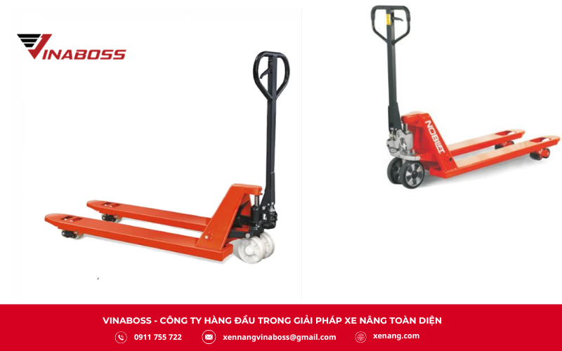 Xe nâng tay thấp Ichimens XTN 540-1150-2T là thiết bị nâng hạ chuyên dụng với càng nâng dài, linh hoạt