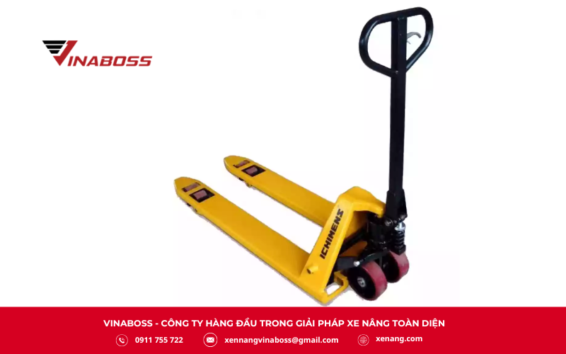 Xe nâng tay thấp hay còn gọi là Hand Pallet Truck