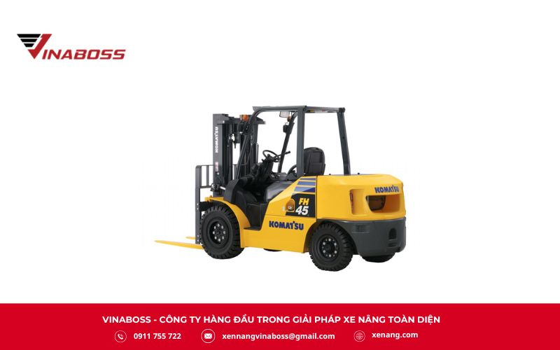 Các ưu điểm nổi bật của xe nâng Komatsu