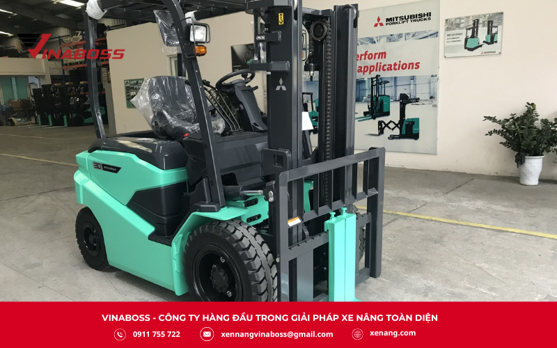 Các ưu điểm nổi bật của xe nâng Mitsubishi