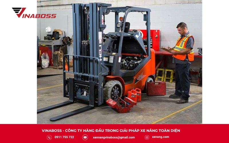 Cung cấp đầy đủ thông tin giúp chẩn đoán lỗi xe nâng chính xác hơn