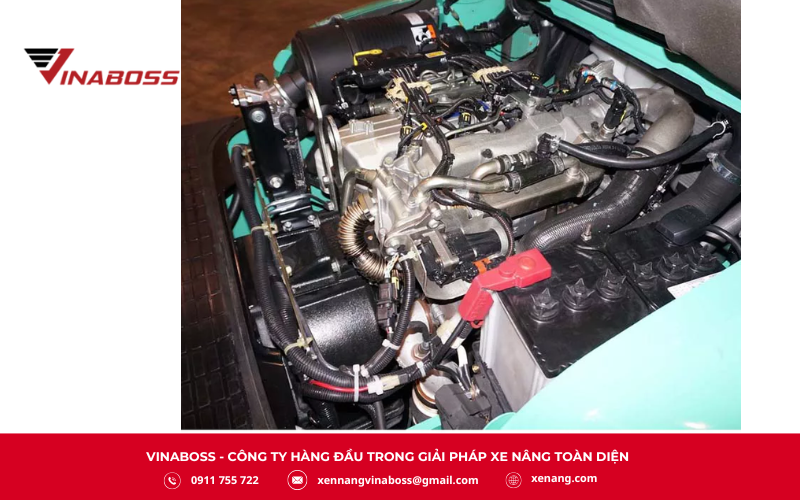 Xe nâng Mitsubishi Forklift được trang bị hệ thống an toàn IPS (Integrated Presence System) độc quyền