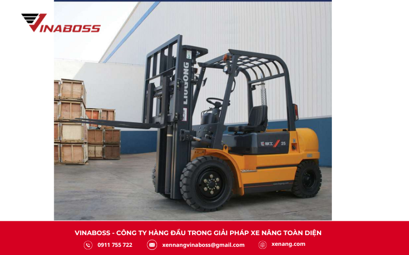 Dừng và đỗ xe nâng an toàn