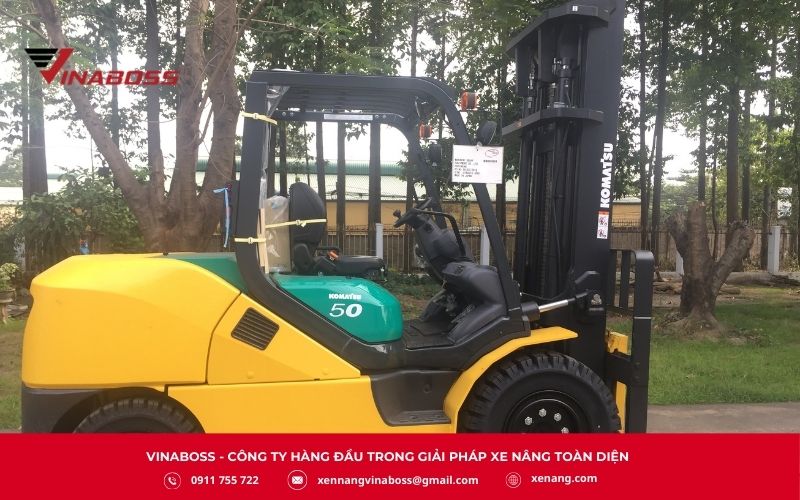 Giới thiệu tổng quan về thương hiệu xe nâng Komatsu