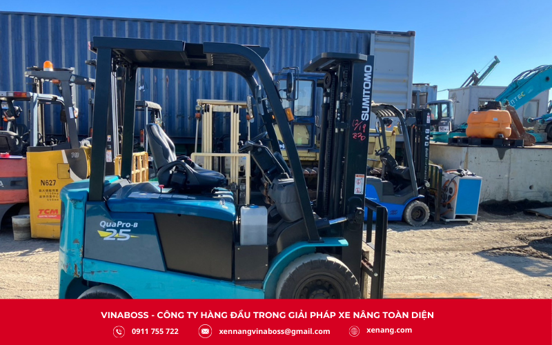 Giới thiệu tổng quan về thương hiệu xe nâng Sumitomo