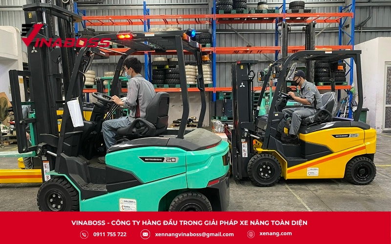 Thay vì đầu tư một khoản lớn để sở hữu xe nâng mới, ngày càng nhiều đơn vị lựa chọn hình thức thuê xe nâng