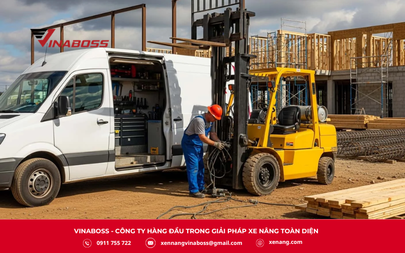 Minh Khôi là đơn vị quen thuộc trong lĩnh vực sửa chữa xe nâng tại Hà Nội