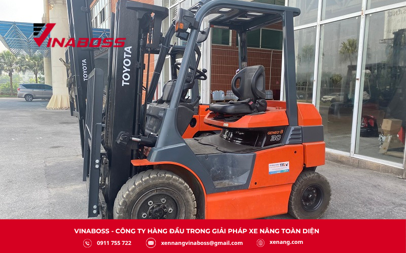 Ứng dụng xe nâng điện