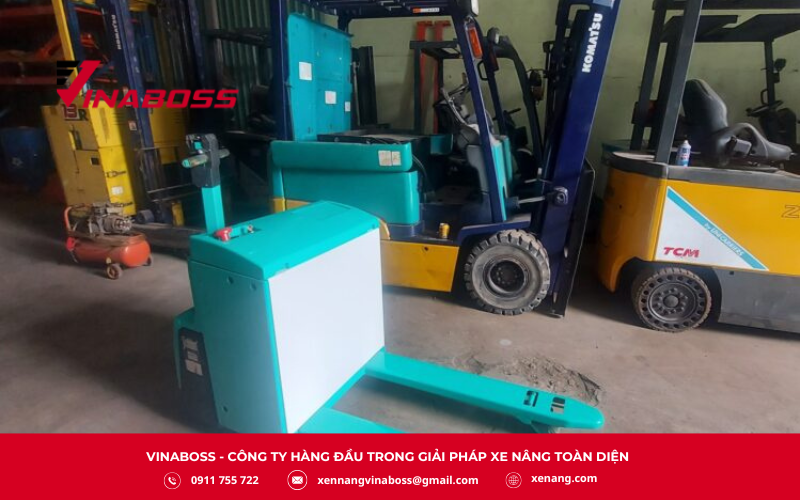 Ứng dụng xe nâng tay vào thực tế