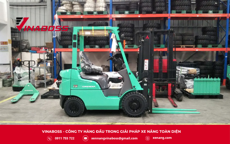 Ưu điểm của xe nâng chạy dầu
