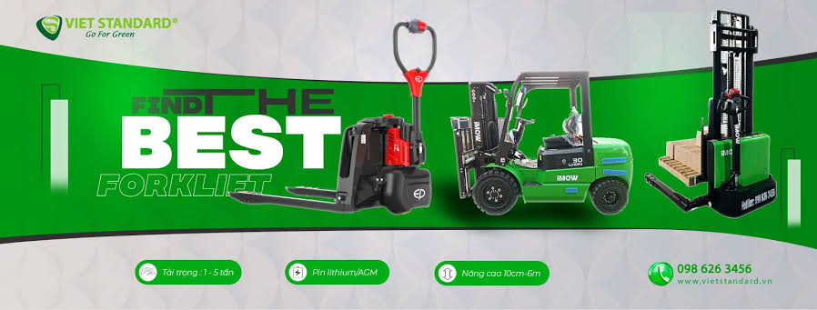 Vietstandard hỗ trợ sửa chữa nhiều thương hiệu xe nâng Trung Quốc