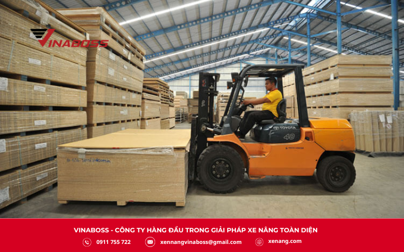 Vinaboss cung cấp dịch vụ cho thuê xe nâng tại Vũng Tàu với hệ thống xe đa dạng