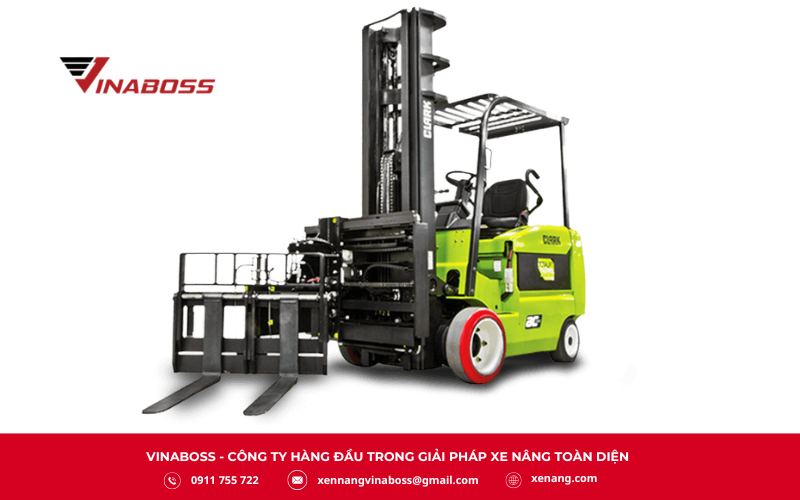 Xe nâng Clark bền ổn định, dễ dùng, chi phí hợp lý cho doanh nghiệp vừa và nhỏ