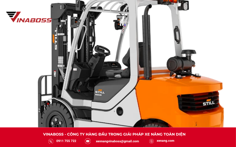 Xe nâng dầu, xăng, gas Forklift phù hợp cho công việc tải nặng và ngoài trời
