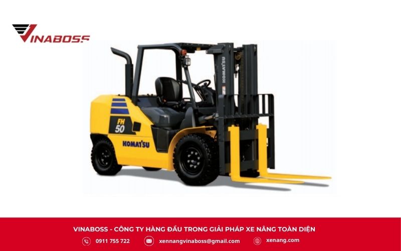 Xe nâng dầu Komatsu
