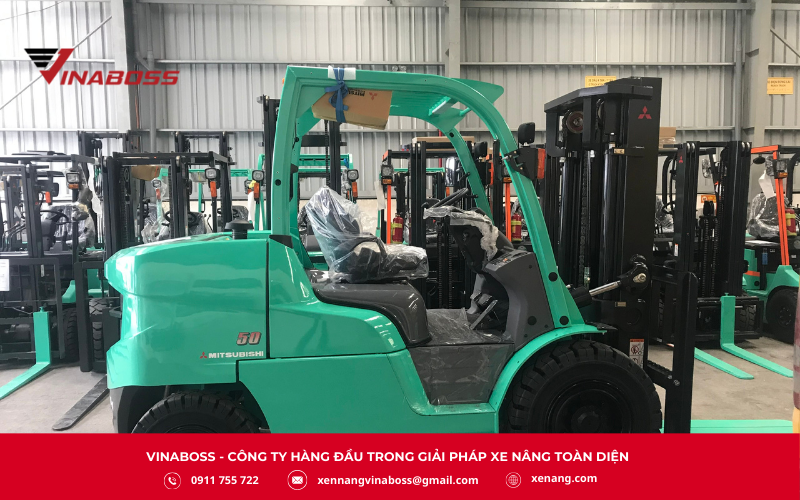 Xe nâng dầu Mitsubishi
