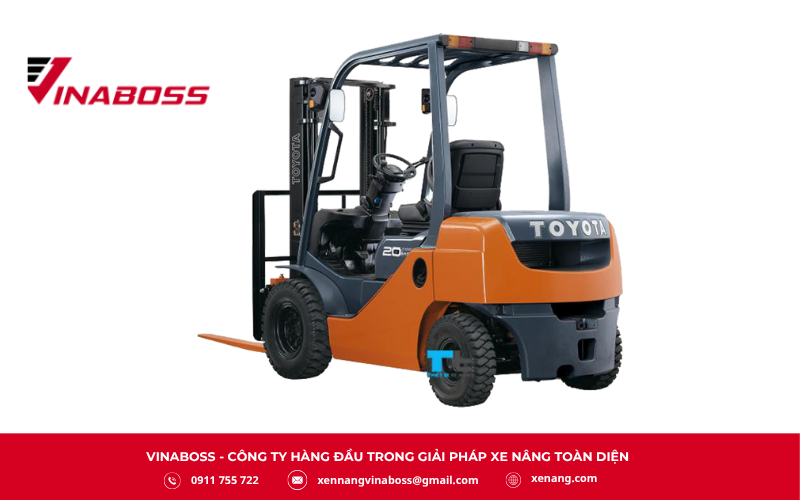 Xe nâng dầu Toyota