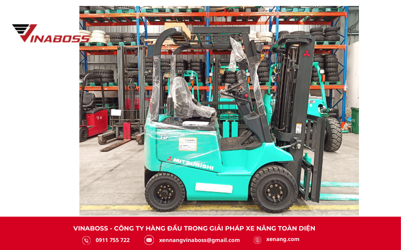 Xe nâng điện Mitsubishi