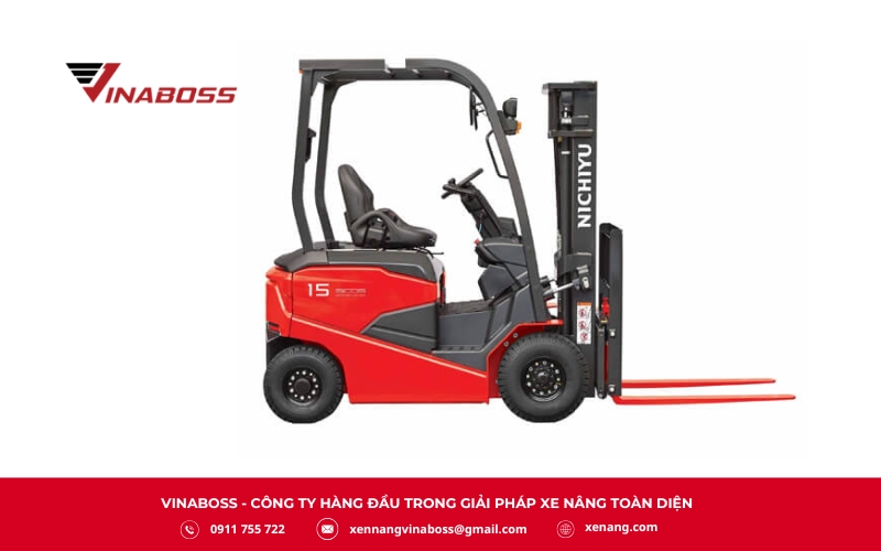 Xe nâng điện ngồi lái Nichiyu