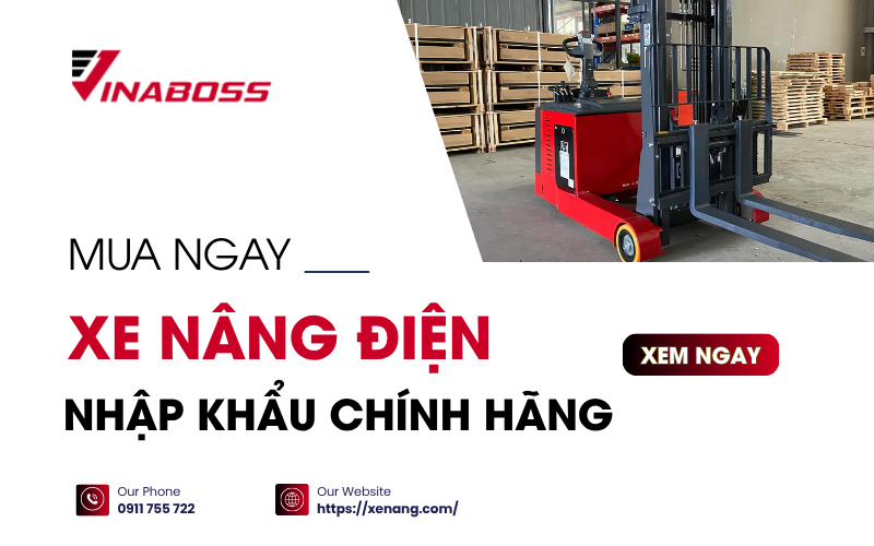 Xe nâng điện nhập khẩu chính hãng