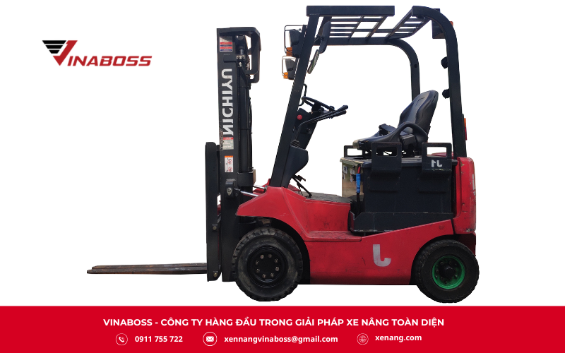 Hãng xe Nichiyu nổi bật với xe nâng điện hiện đại 