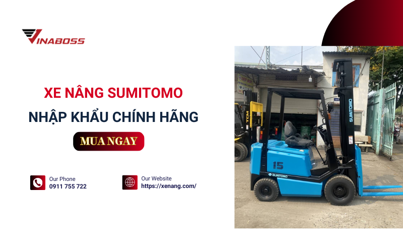 Xe nâng Sumitomo Nhật chính hãng